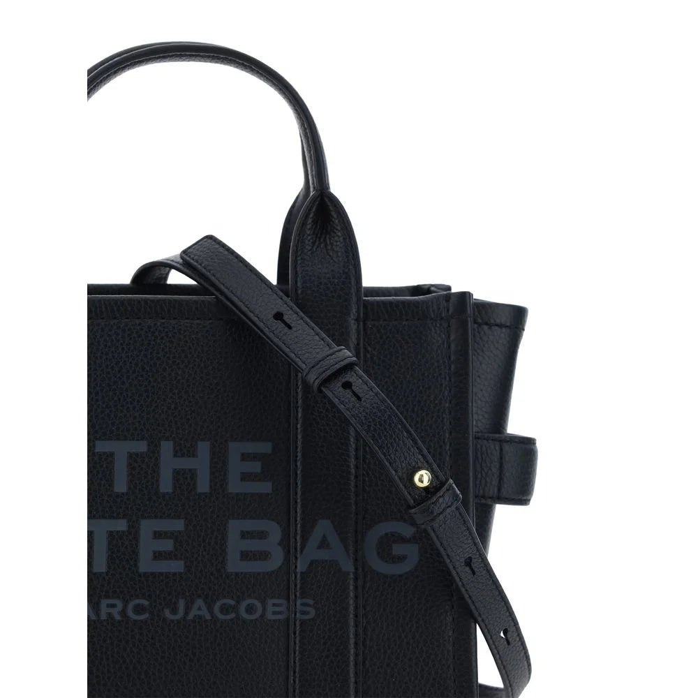 Marc Jacobs Black Calf Leather Bos Taurus Handbag