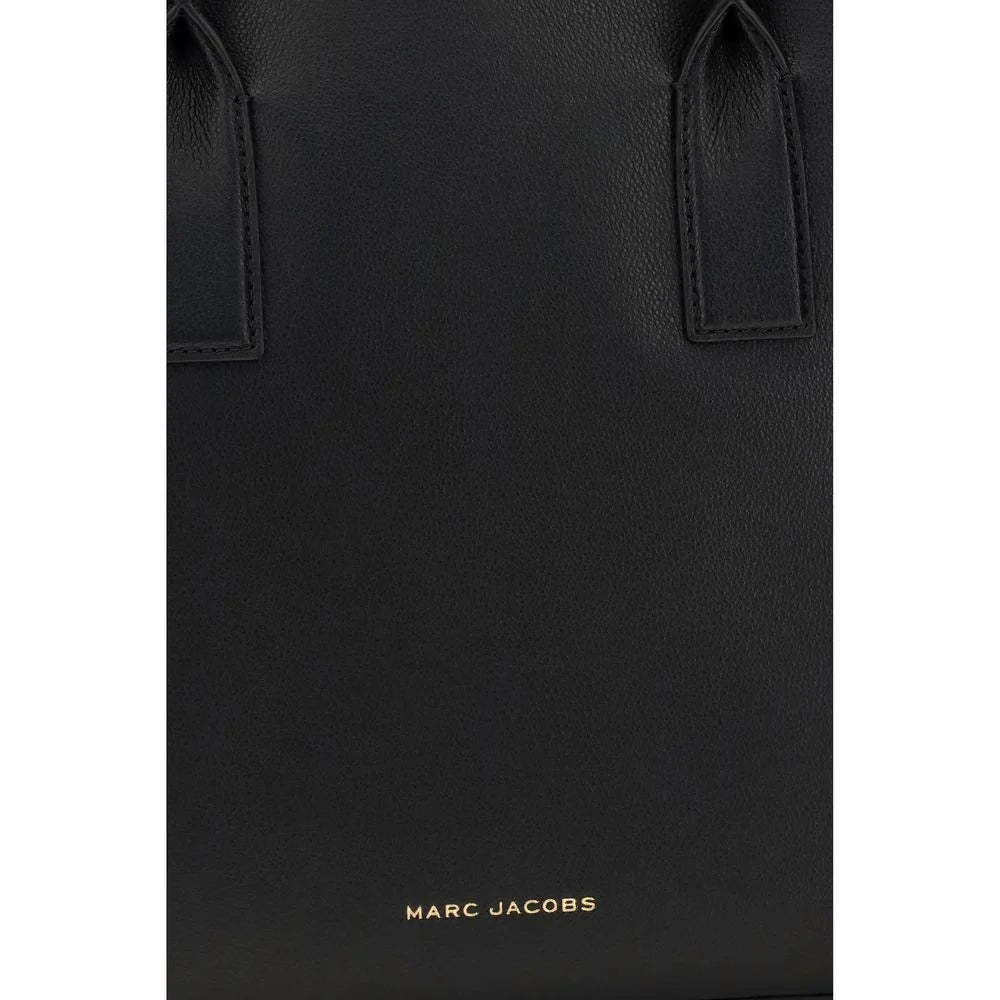 Marc Jacobs Black Calf Leather Bos Taurus Shoulder Bag