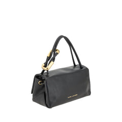 Marc Jacobs Black Calf Leather Bos Taurus Shoulder Bag