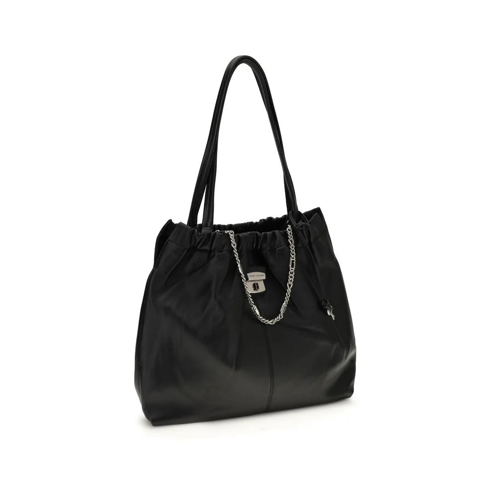 Marc Jacobs Black Calf Leather Bos Taurus Shoulder Bag
