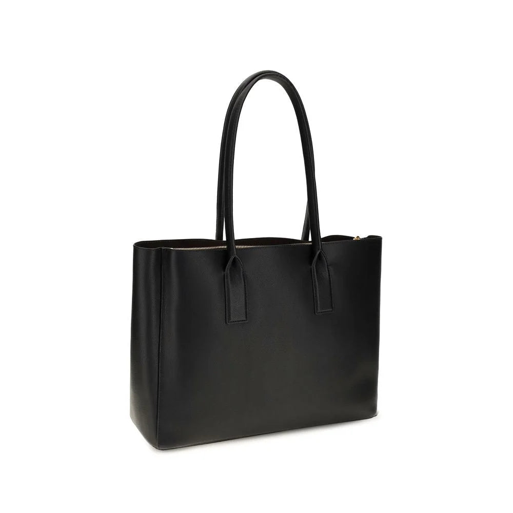 Marc Jacobs Black Calf Leather Bos Taurus Shoulder Bag