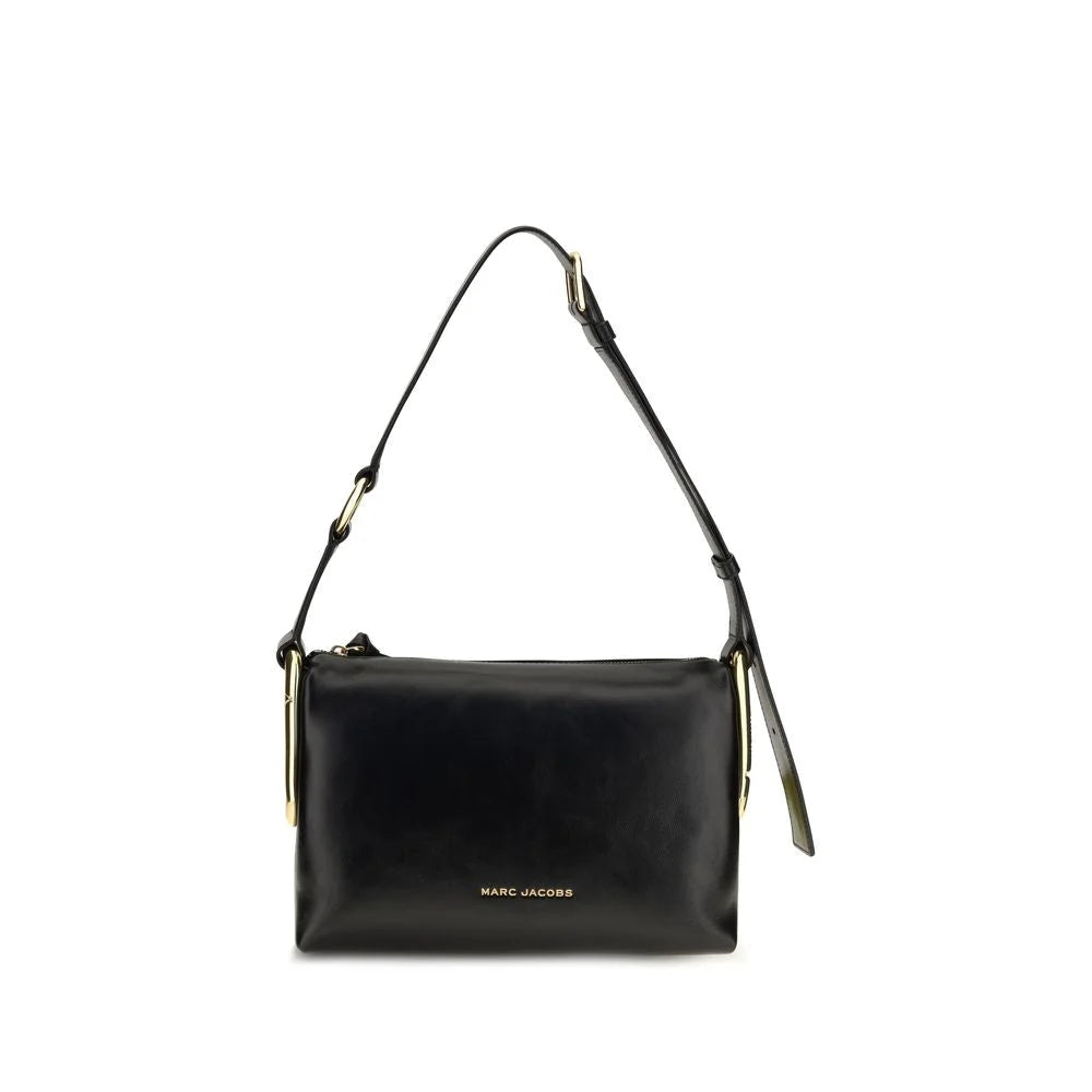 Marc Jacobs Black Calf Leather Bos Taurus Shoulder Bag