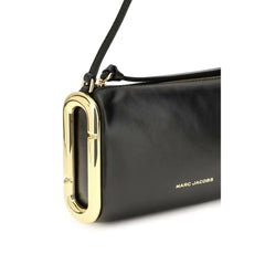 Marc Jacobs Black Calf Leather Bos Taurus Shoulder Bag