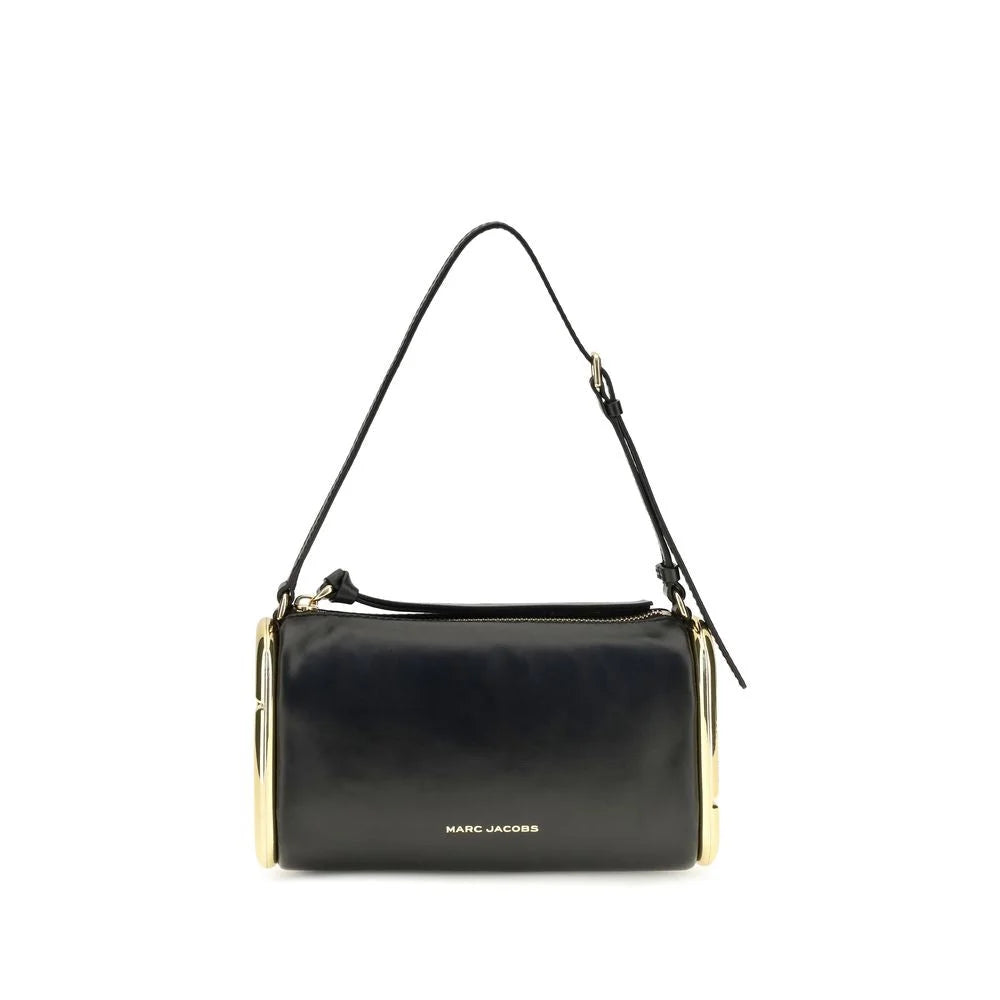 Marc Jacobs Black Calf Leather Bos Taurus Shoulder Bag