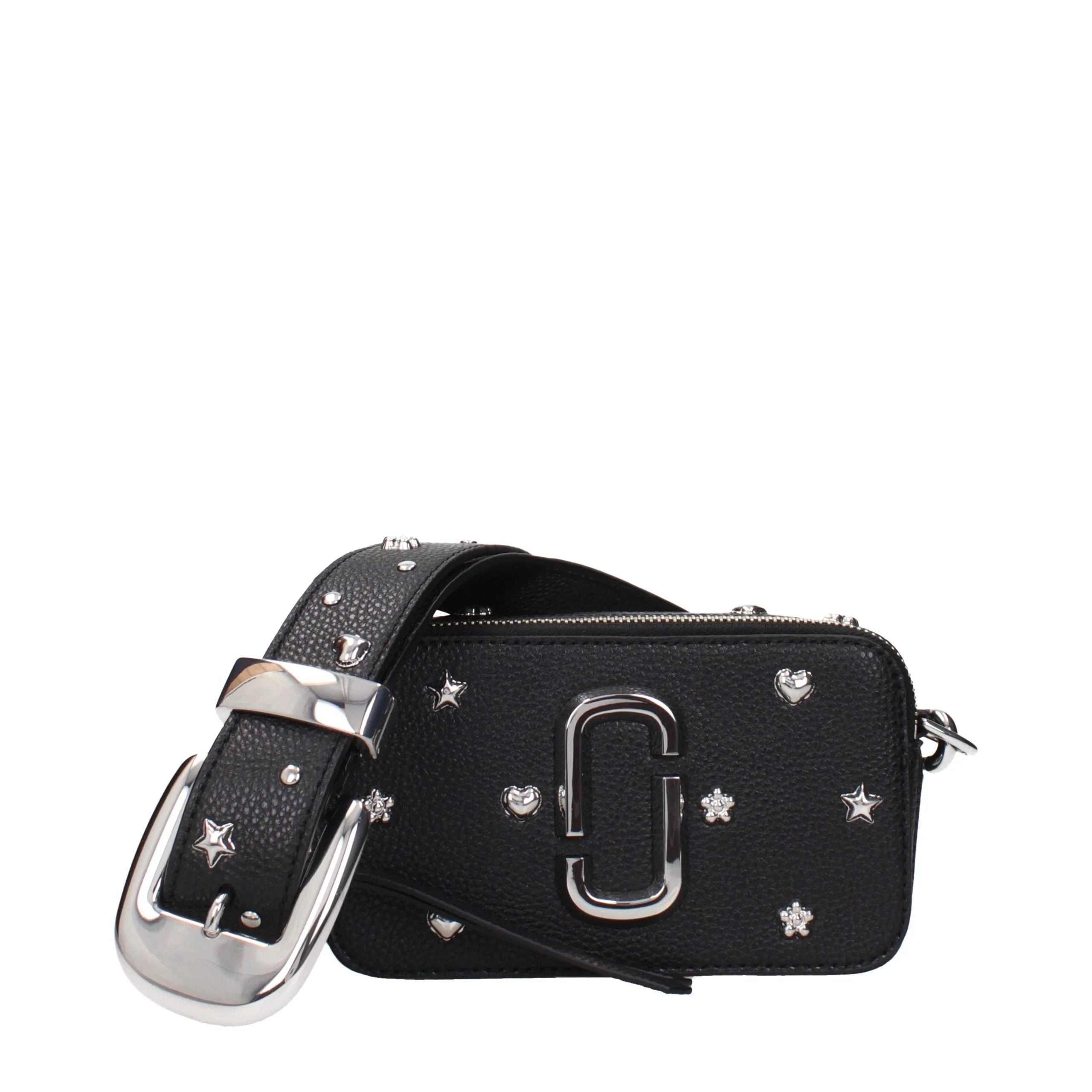 Marc Jacobs Black Leather Crossbody Bag