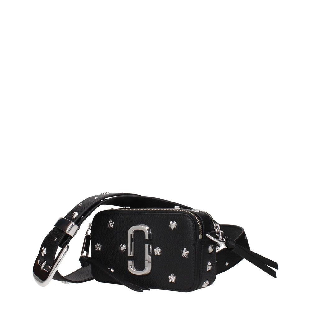Marc Jacobs Black Leather Crossbody Bag