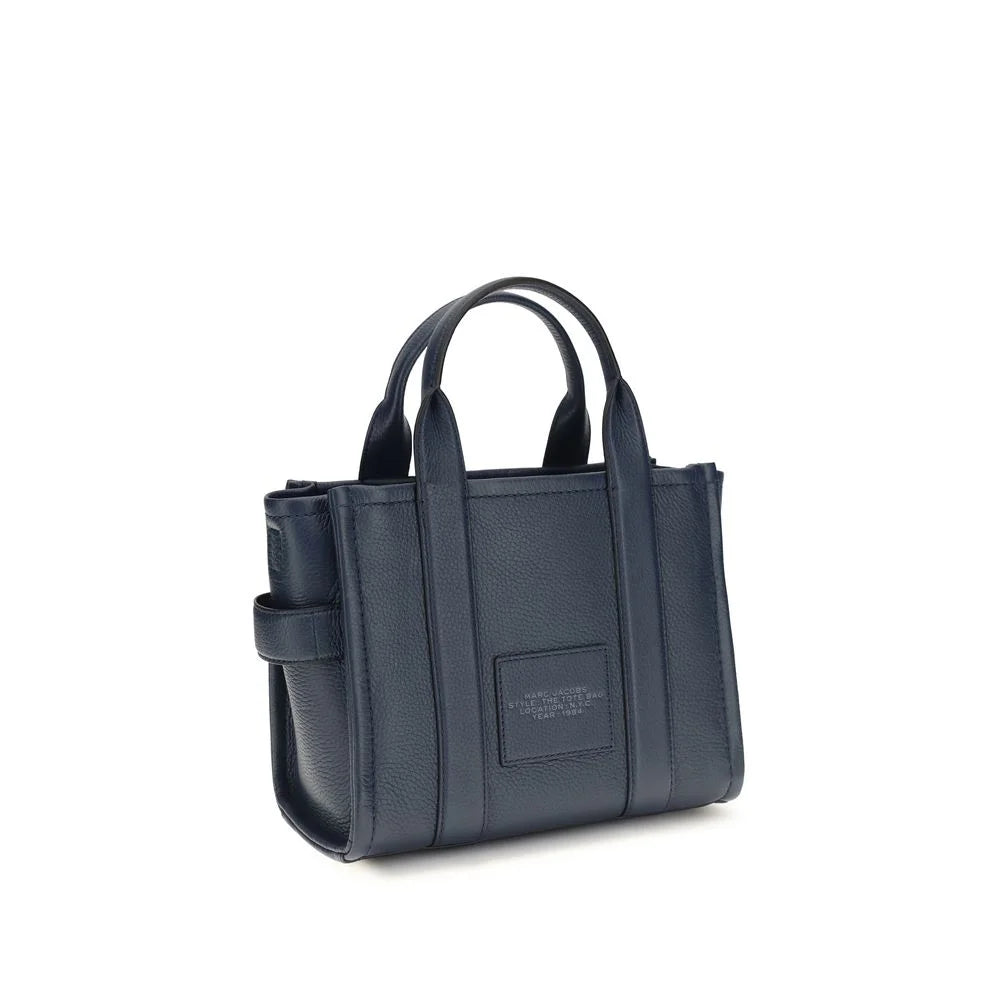 Marc Jacobs Blue Calf Leather Bos Taurus Handbag