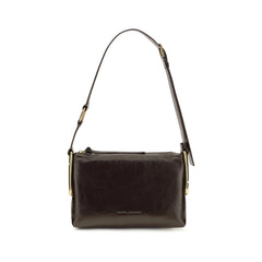 Marc Jacobs Brown Calf Leather Bos Taurus Shoulder Bag