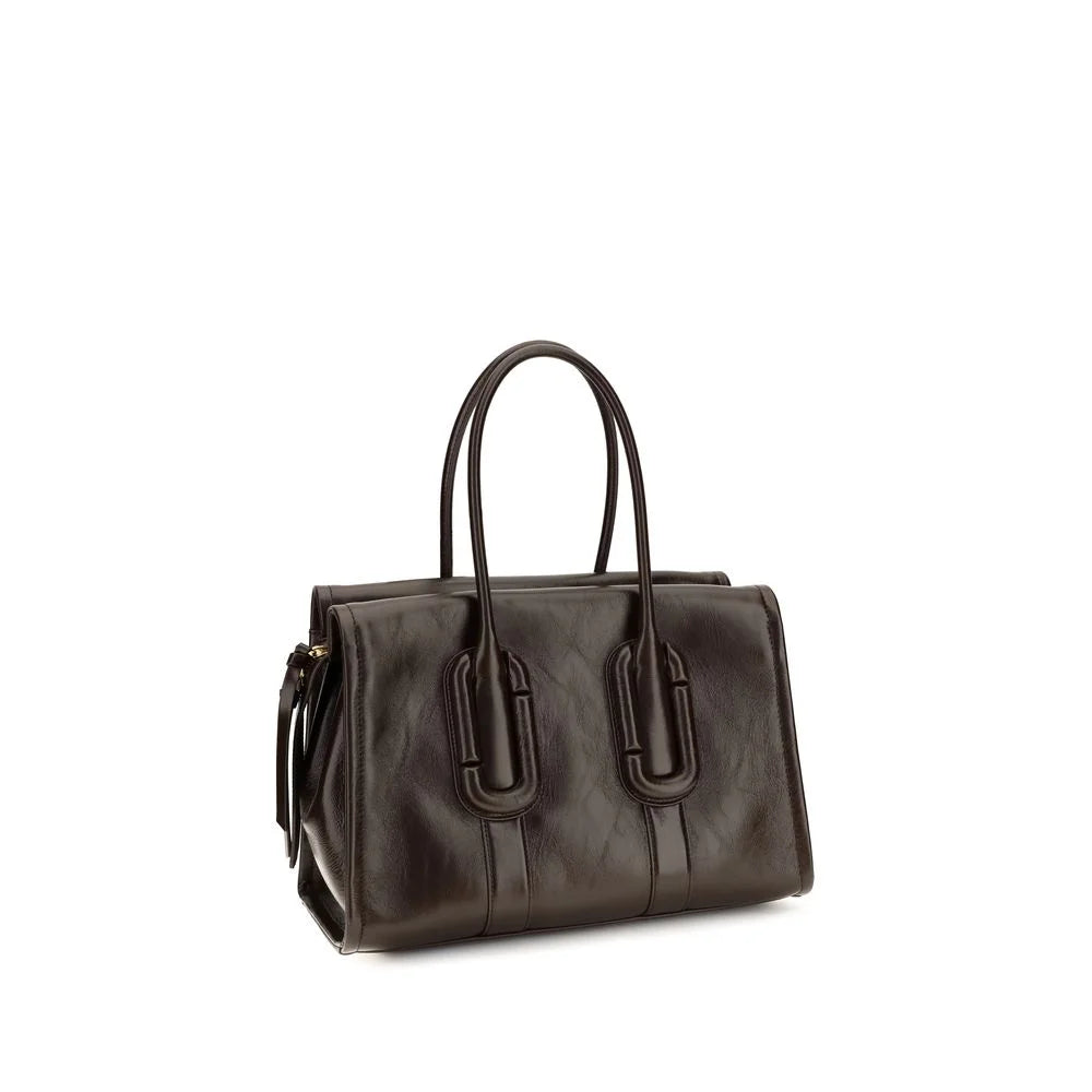 Marc Jacobs Brown Calf Leather Bos Taurus Shoulder Bag