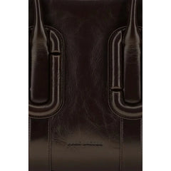 Marc Jacobs Brown Calf Leather Bos Taurus Shoulder Bag