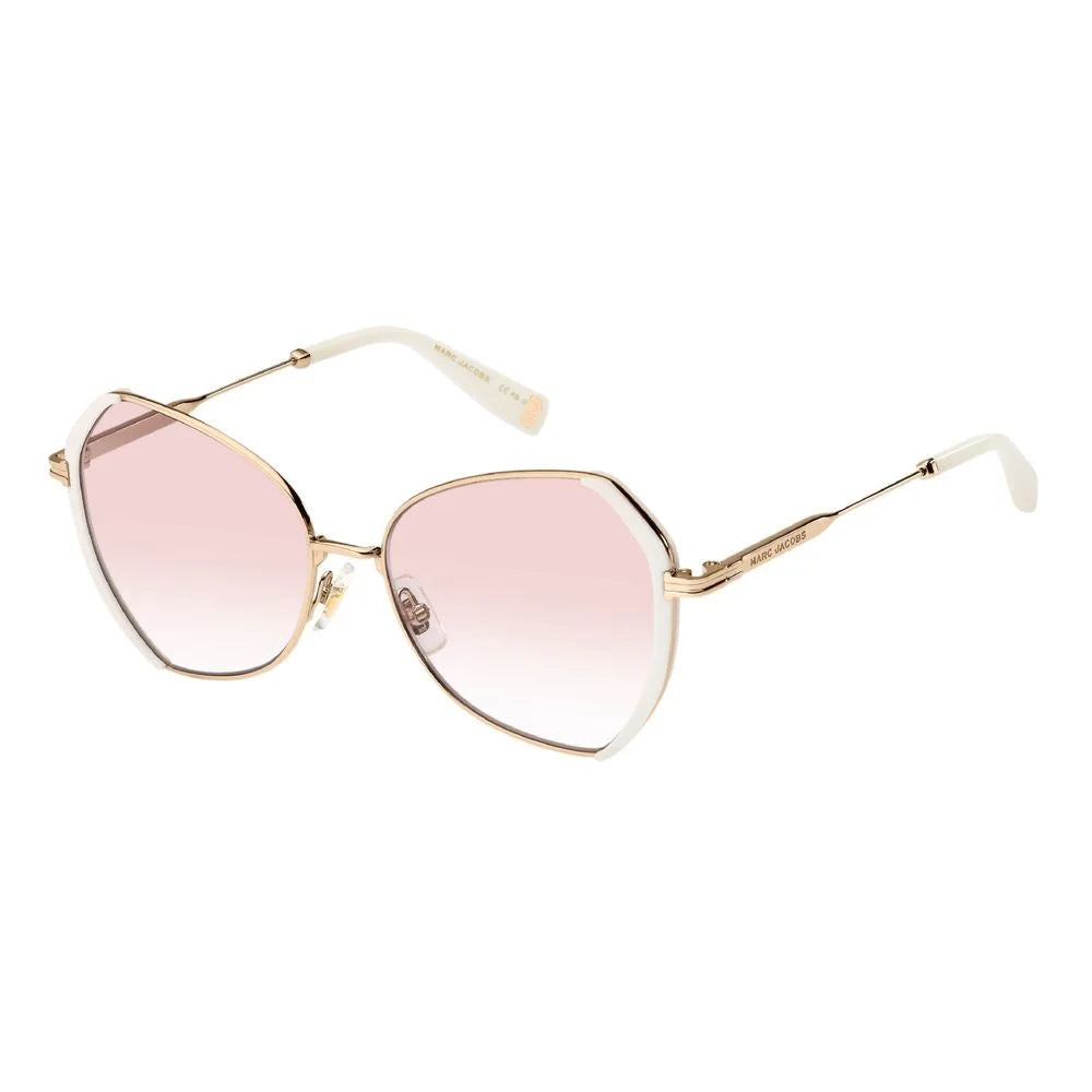 Marc Jacobs Gold Metal Sunglasses - Sunglasses