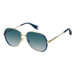Marc Jacobs Gold Metal Sunglasses - Sunglasses
