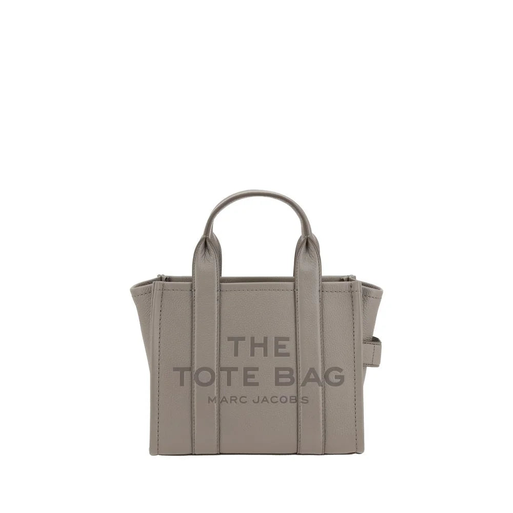 Marc Jacobs Gray Calf Leather Bos Taurus Handbag
