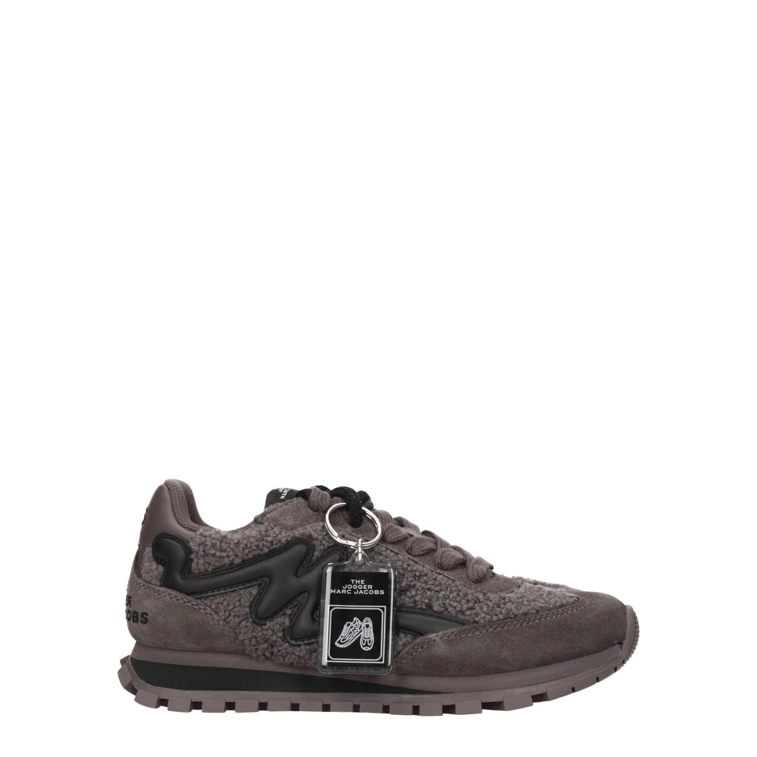 Marc Jacobs Gray Fur Chunky Sneakers - EU35/US5