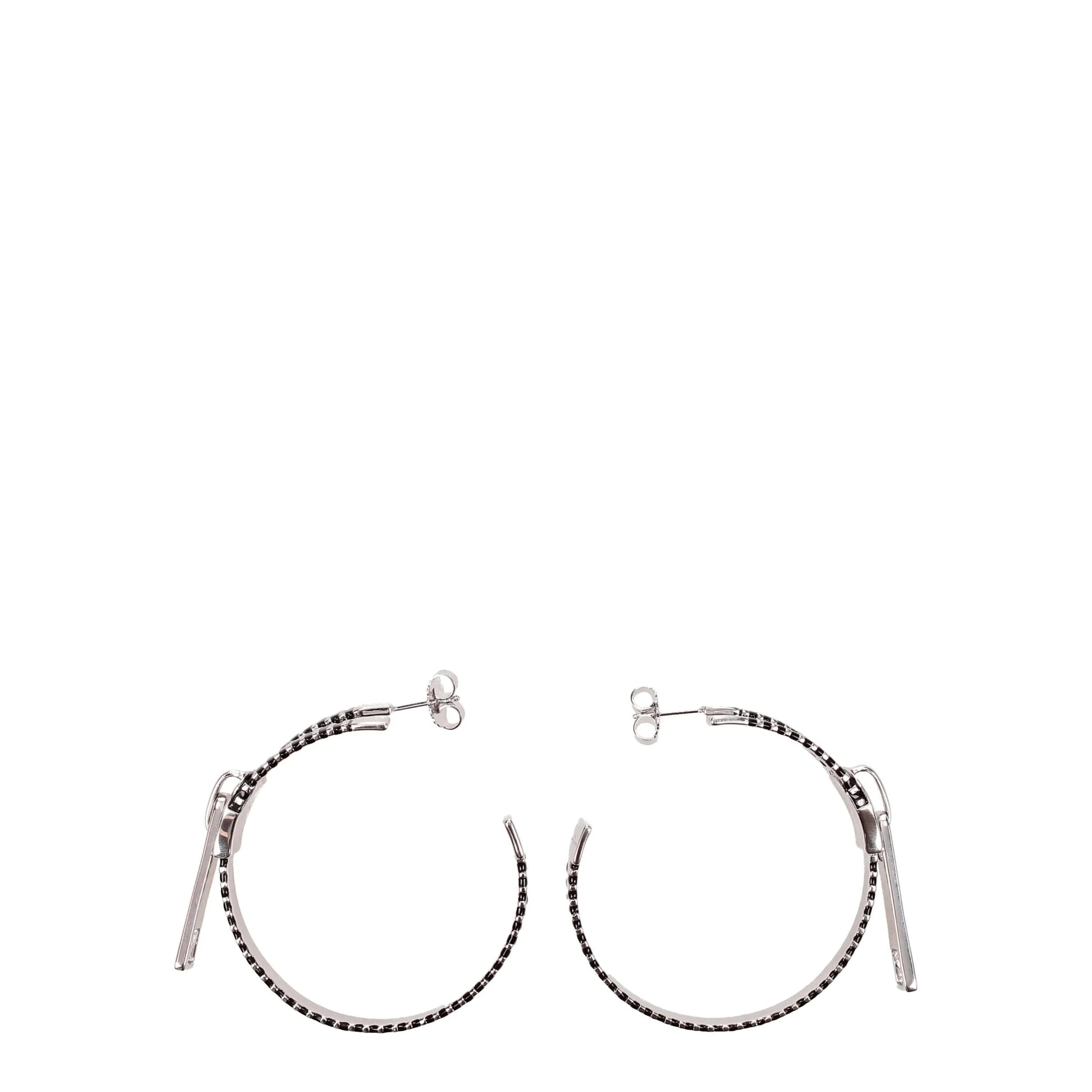 Marc Jacobs Gray Silver Earrings