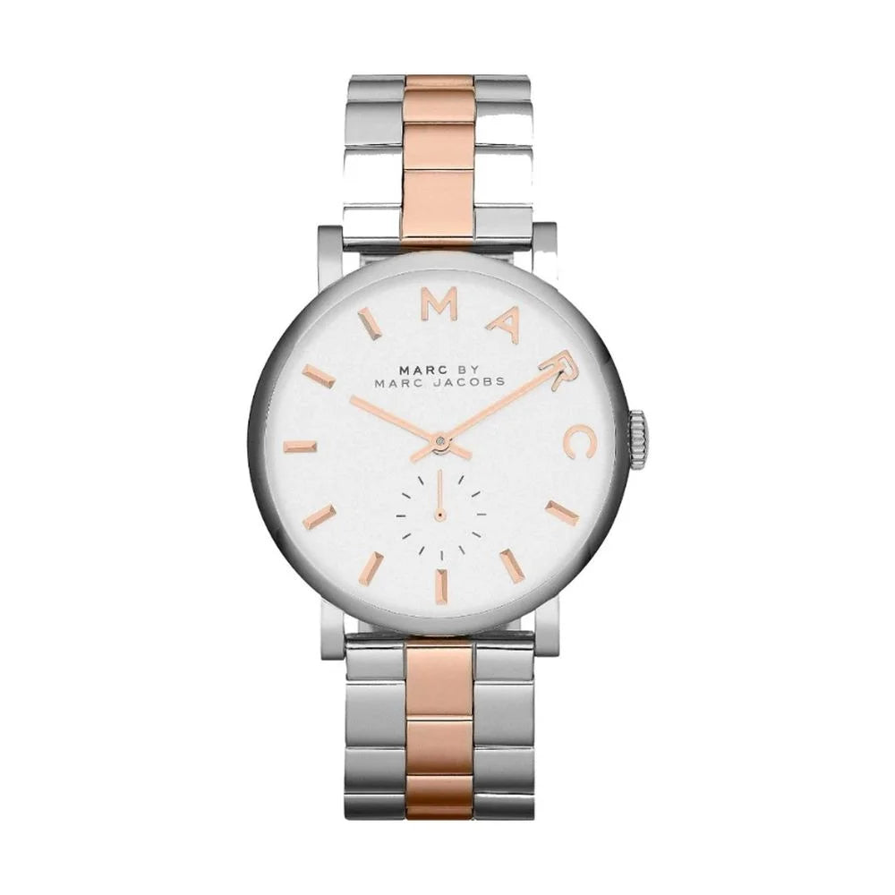 Marc Jacobs Gray Stainless Steel Dress Watch