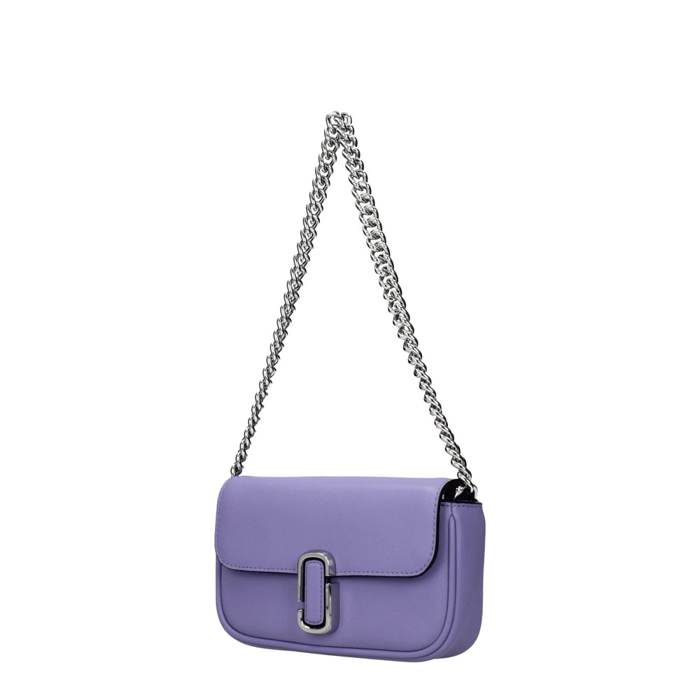 Marc Jacobs Purple Leather Crossbody Bags