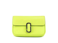 Marc Jacobs The J Marc Green Glow Smooth Leather Shoulder Crossbody Handbag - Cross Body Bags