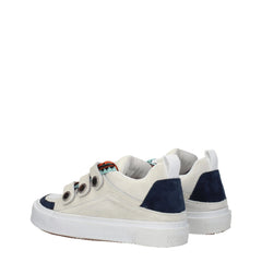 Marcelo Burlon Beige Leather Low Tops - EU41/US8