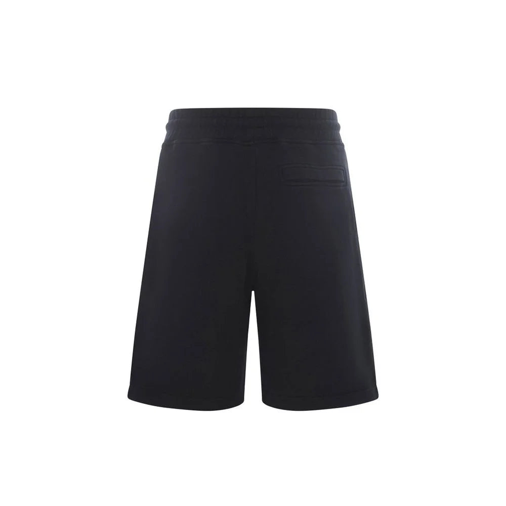 Marcelo Burlon Black Cotton Shorts - S