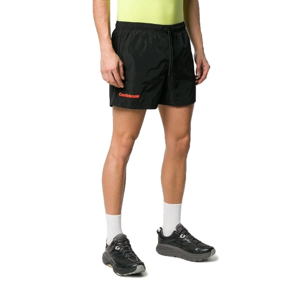 Marcelo Burlon Black Polyamide Men Swimwear - XS - Swim Boxers