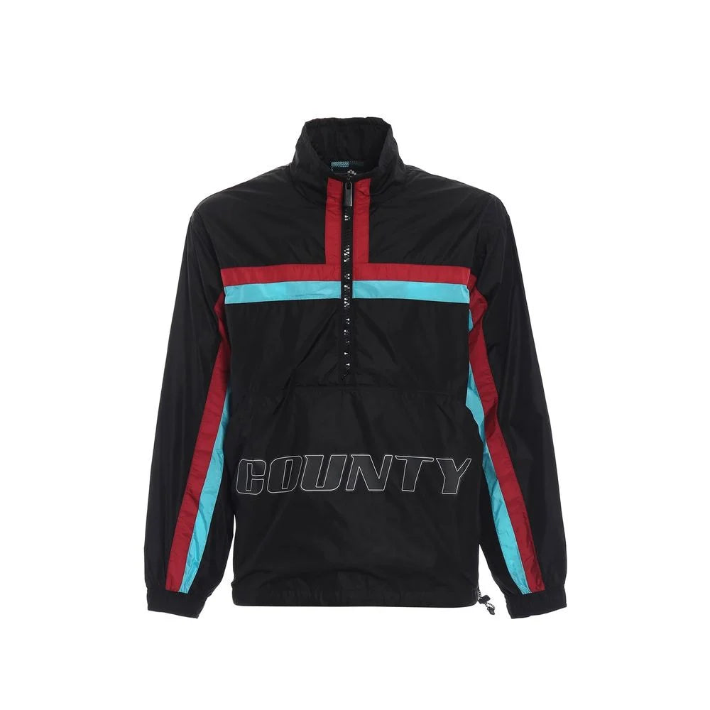 Marcelo Burlon Logo Windbreaker Jacket - L - Windbreakers