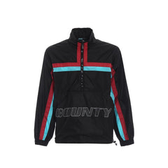 Marcelo Burlon Logo Windbreaker Jacket - L - Windbreakers