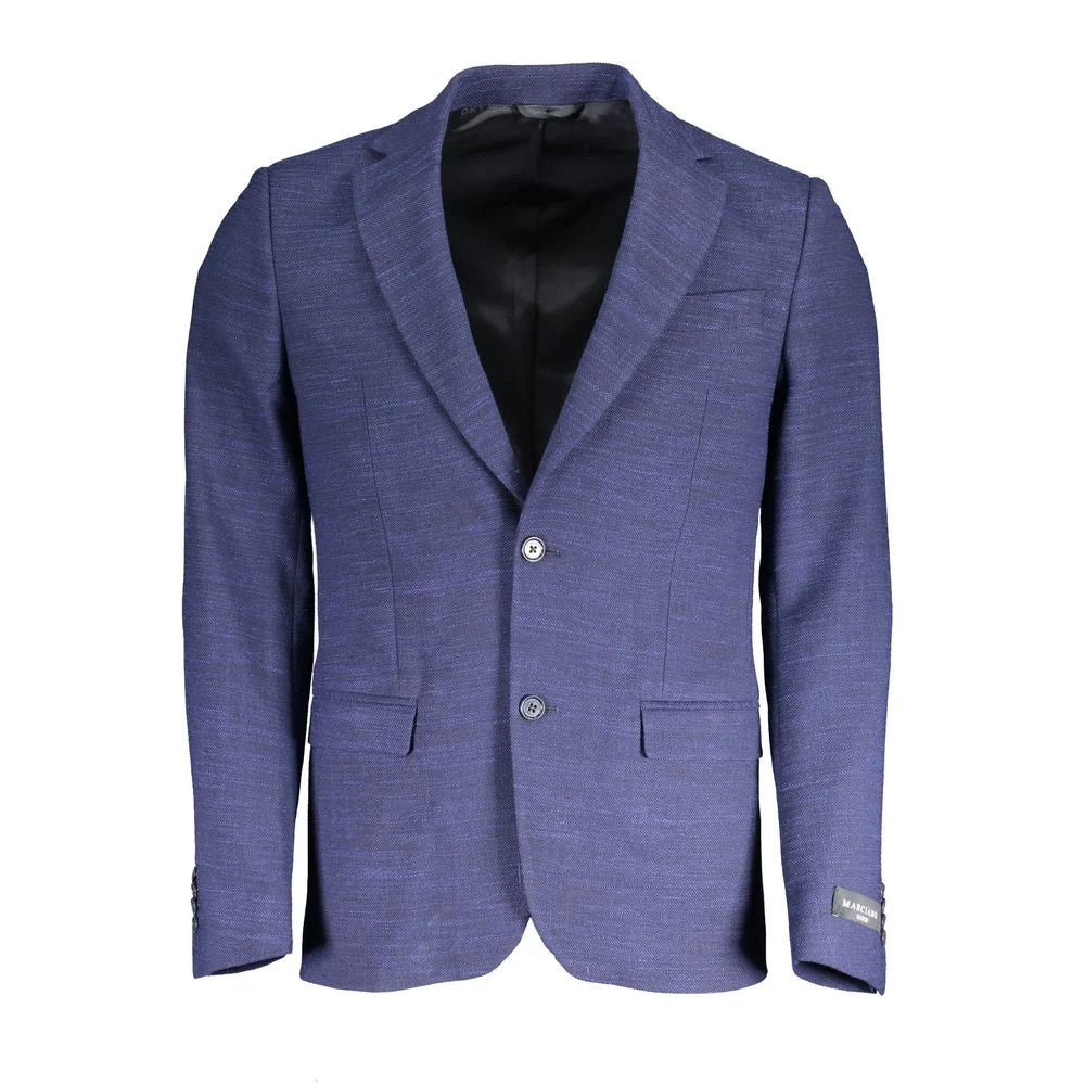Marciano by Guess Blue Polyester Jackets & Coat - Sport Jackets