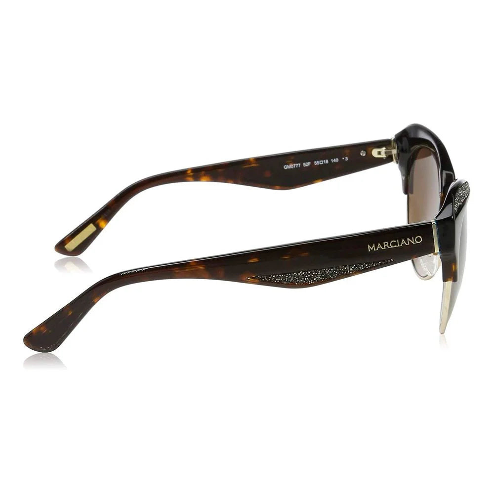 Marciano by Guess Brown Acetate Sunglasses - Sunglasses