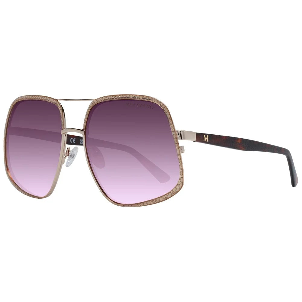 Marciano by Guess Gold Women Sunglass - Sunglasses