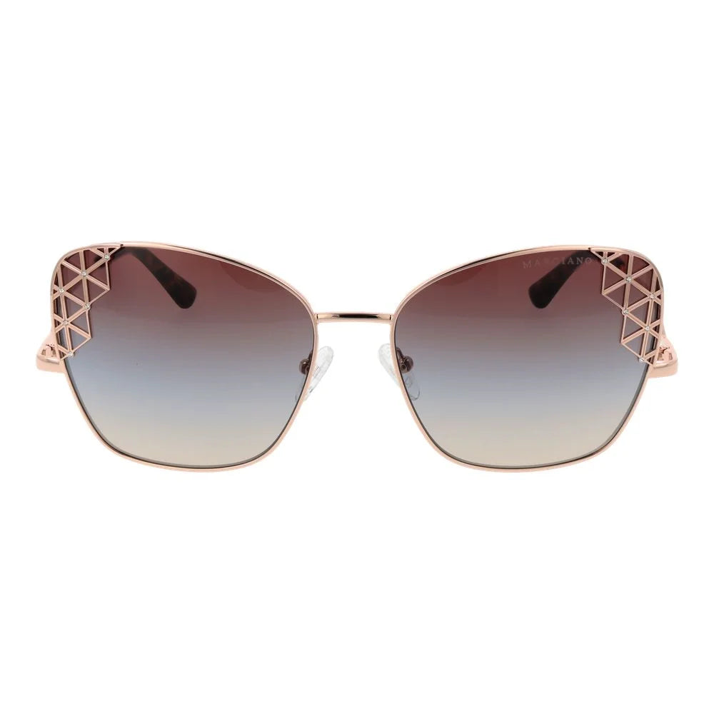 Marciano by Guess Rose Gold Women Sunglass - Sunglasses