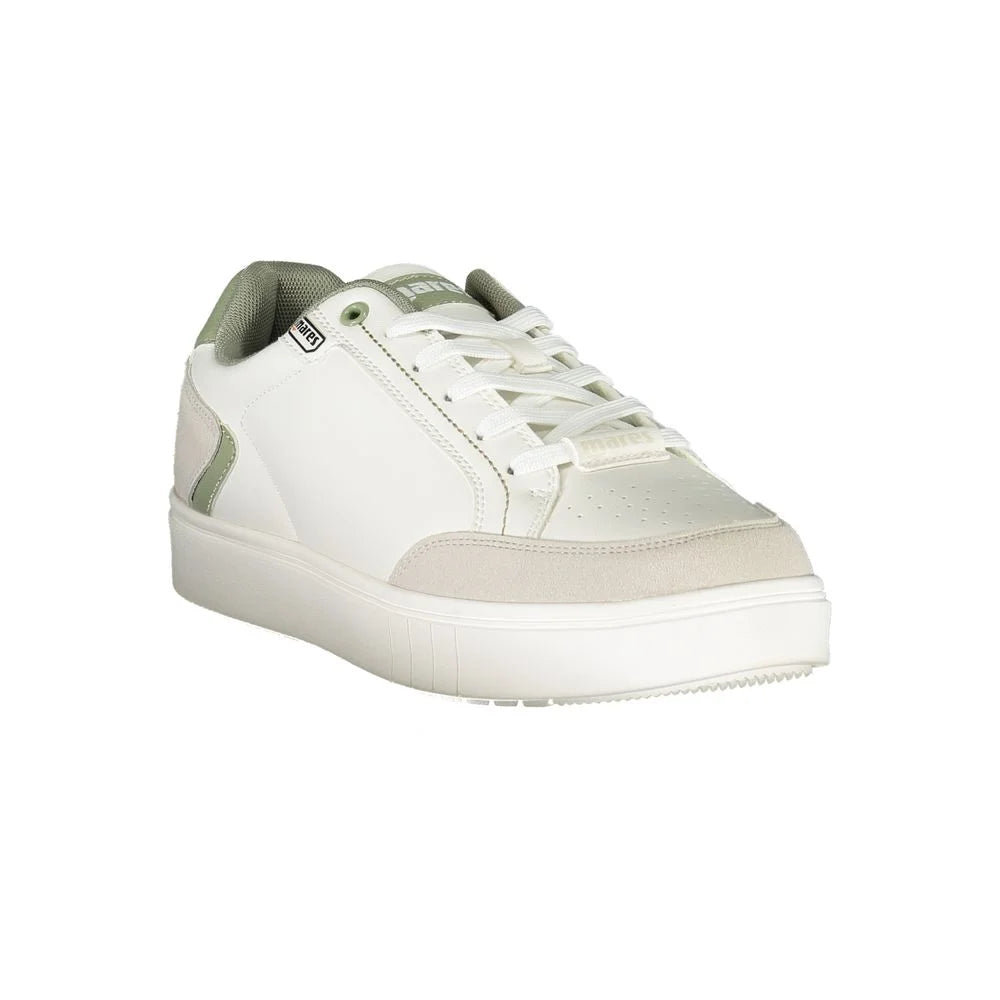 Mares White Polyester Sneaker - Sneakers