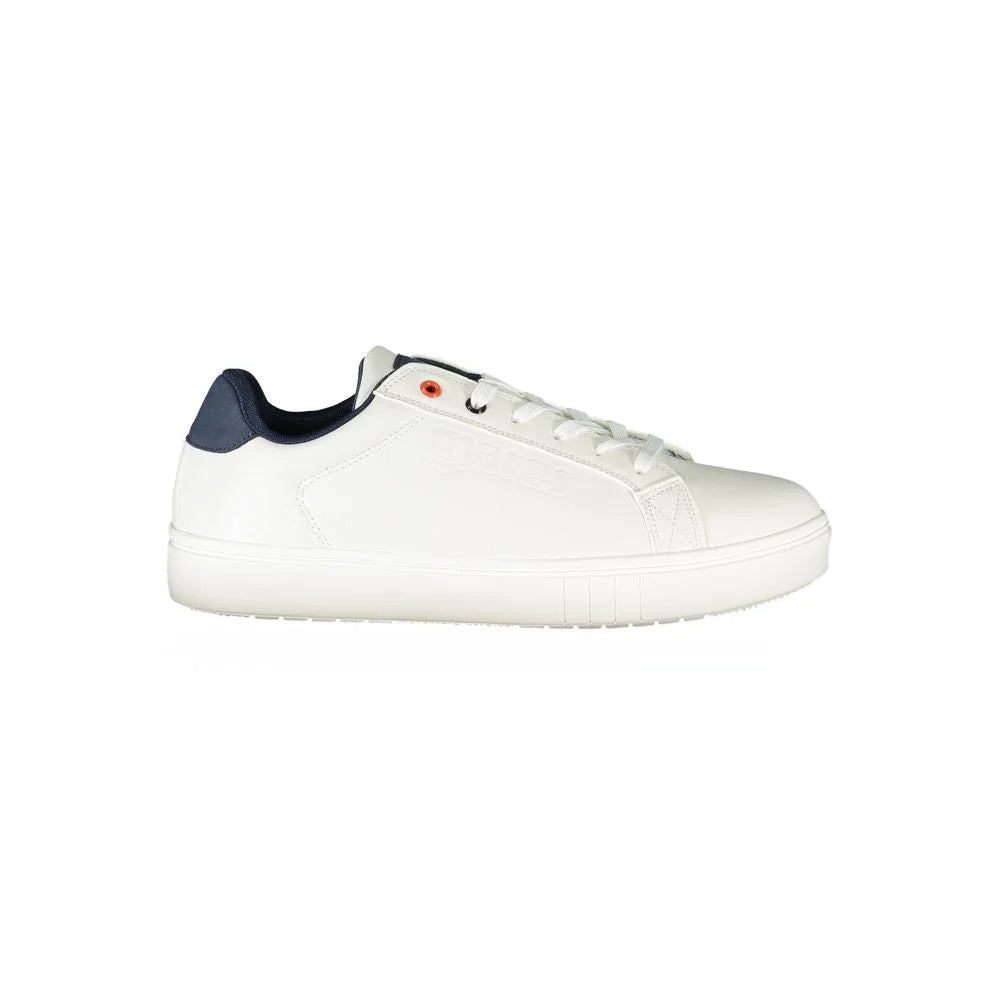Mares White Polyester Sneaker - Sneakers