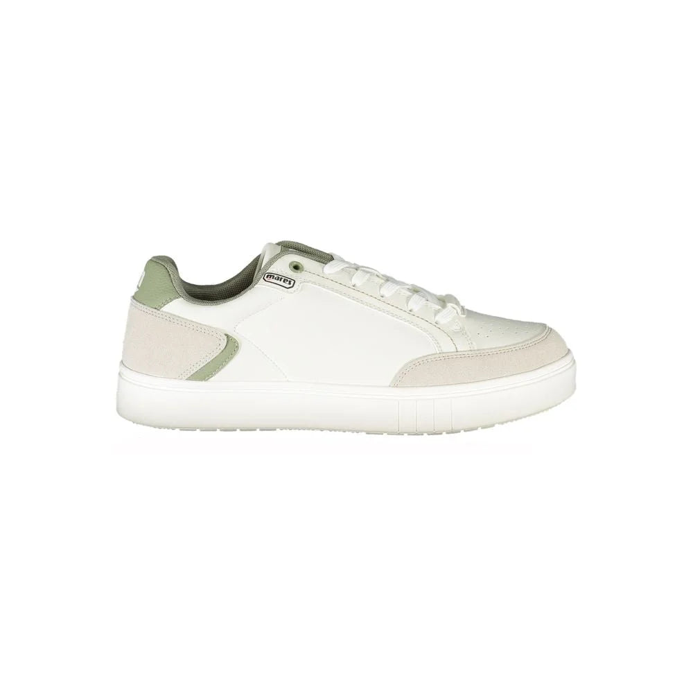 Mares White Polyester Sneaker - Sneakers