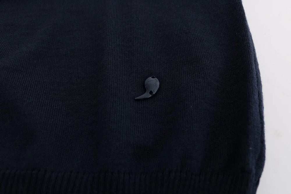 MARGHI LO’ Blue Wool Long Sleeve Shift Dress - Dresses