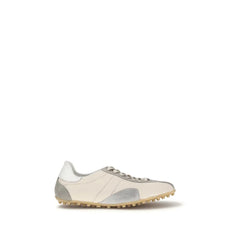 Margiela Beige Calf Leather Bos Taurus Athletic Sneakers