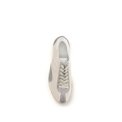 Margiela Beige Calf Leather Bos Taurus Athletic Sneakers
