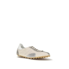 Margiela Beigefarbene Bos Taurus Sneaker aus Kalbleder - EU41/US8