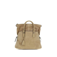 Margiela Beige Calf Leather Bos Taurus Shoulder Bag