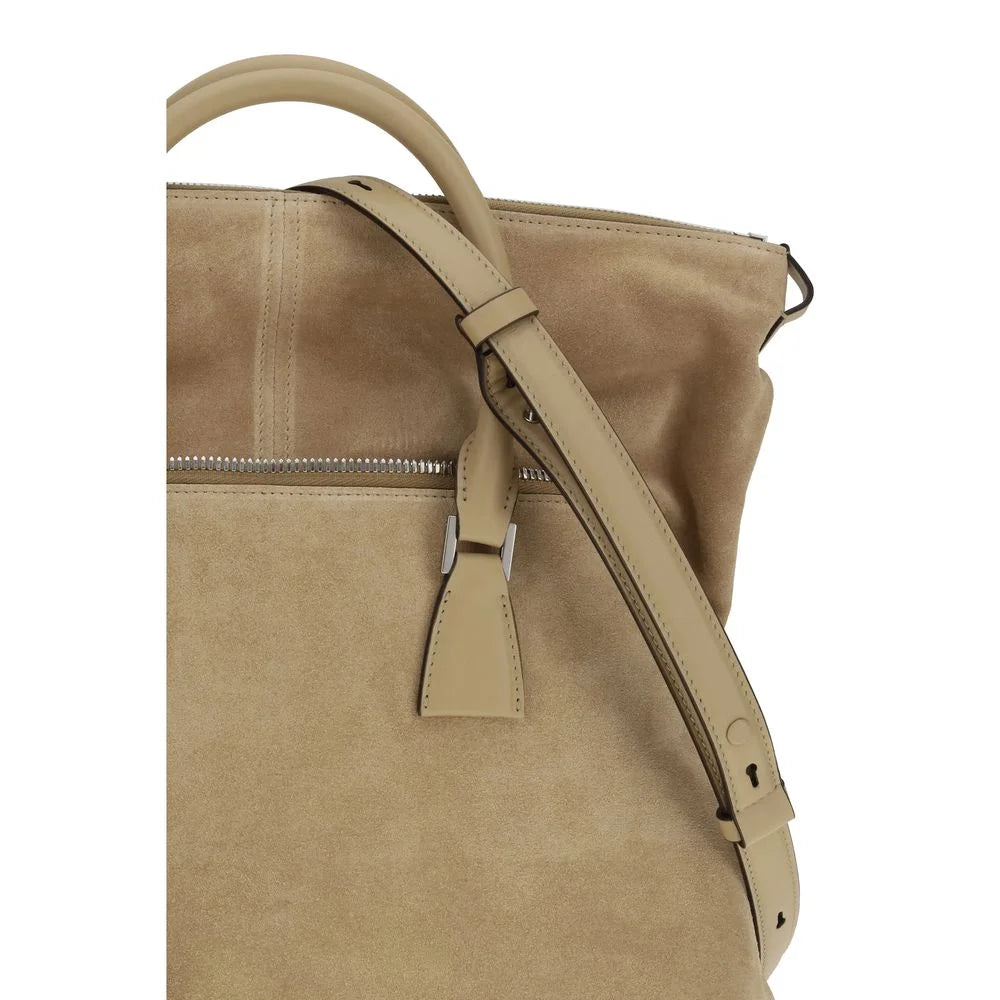 Margiela Beige Calf Leather Bos Taurus Shoulder Bag