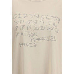 Margiela Beige Cotton T-Shirt