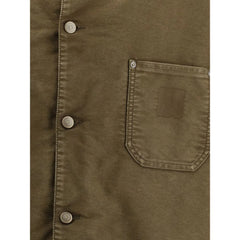 Margiela Bicolor Cotton Denim Jacket