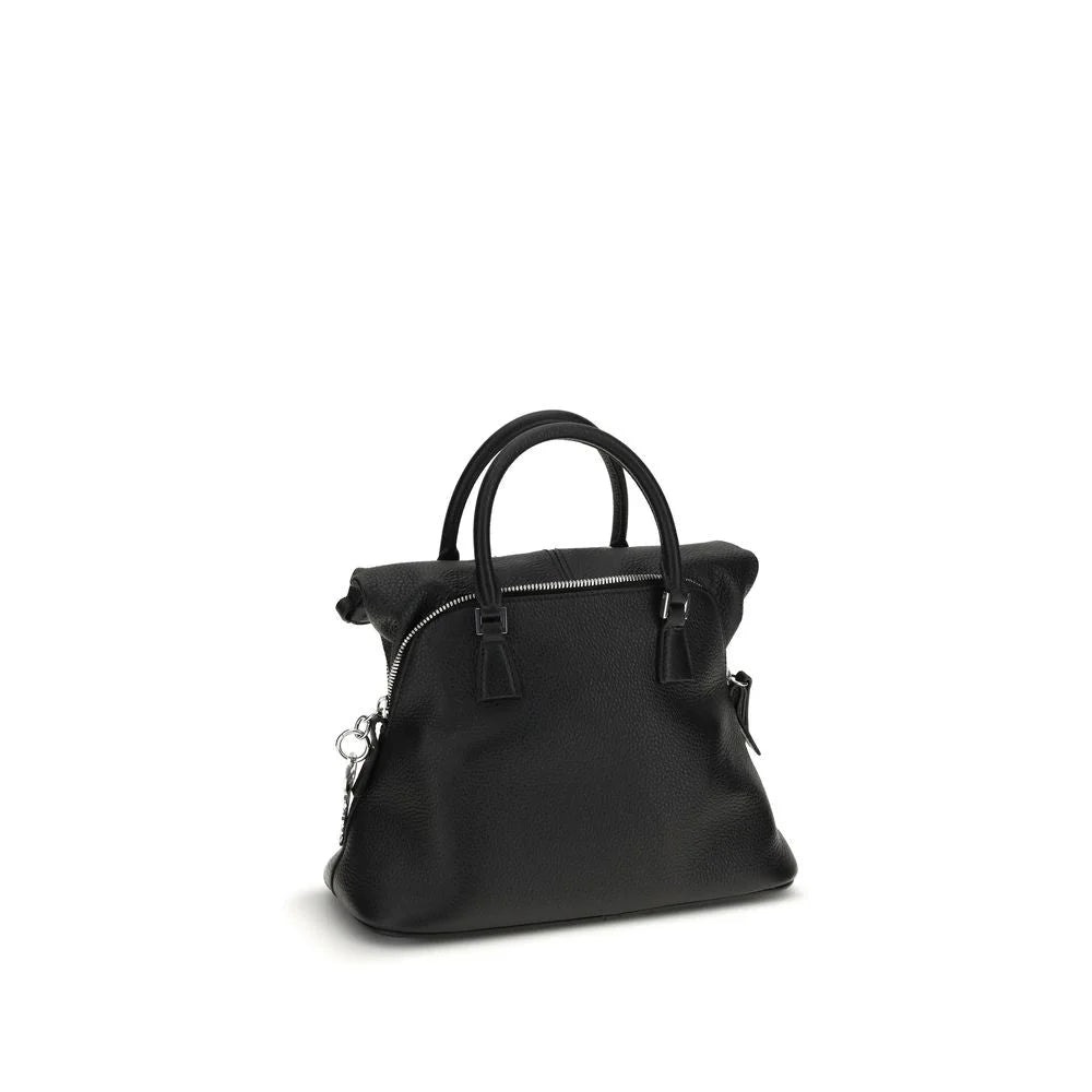 Margiela Black Calf Leather Bos Taurus Handbag