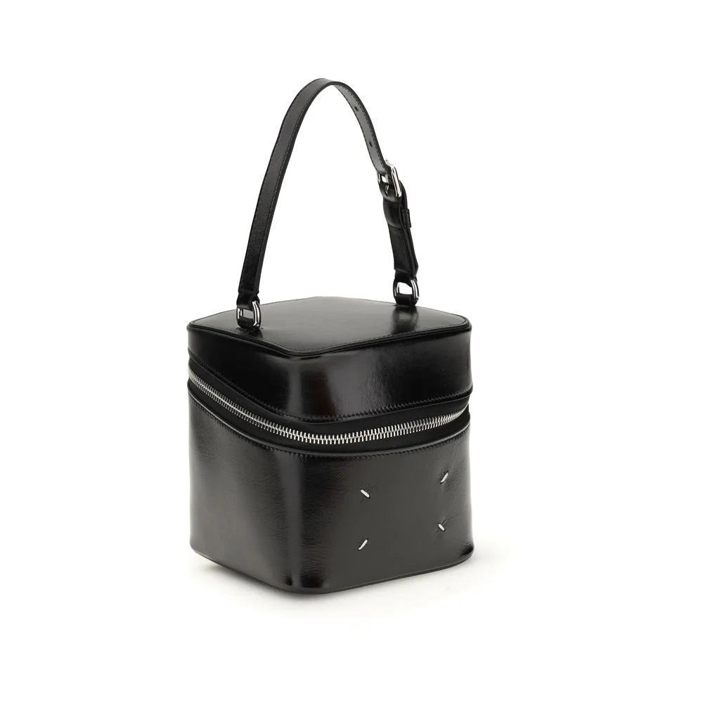 Margiela Black Calf Leather Bos Taurus Shoulder Bag