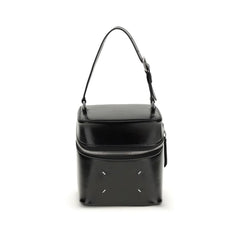 Margiela Black Calf Leather Bos Taurus Shoulder Bag