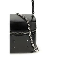 Margiela Black Calf Leather Bos Taurus Shoulder Bag