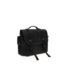 Margiela Black Calf Leather Bos Taurus Shoulder Bag
