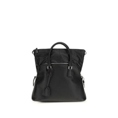 Margiela Black Calf Leather Bos Taurus Shoulder Bag