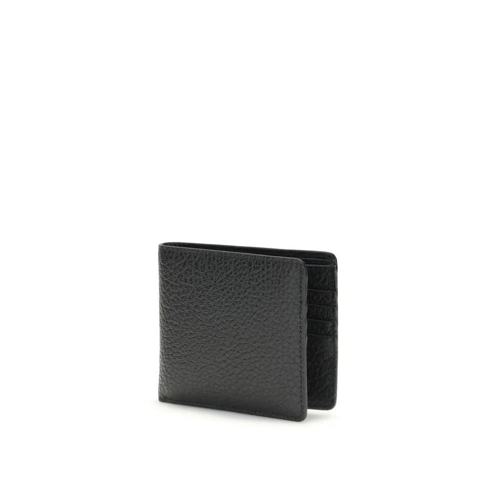 Margiela Black Calf Leather Bos Taurus Wallet