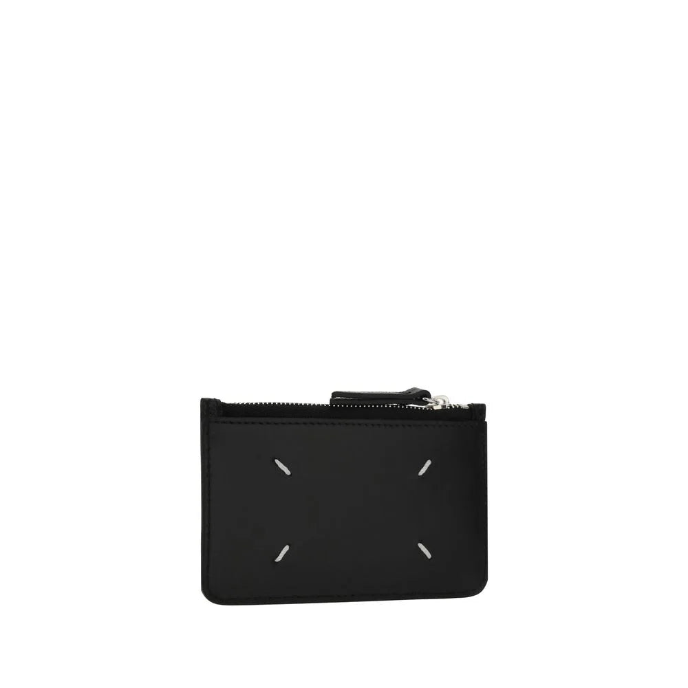 Margiela Black Calf Leather Bos Taurus Wallet